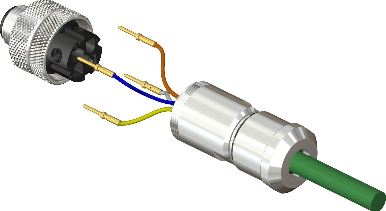 Katlax Introduces New series of M12 Field Connectors with Crimp Termination