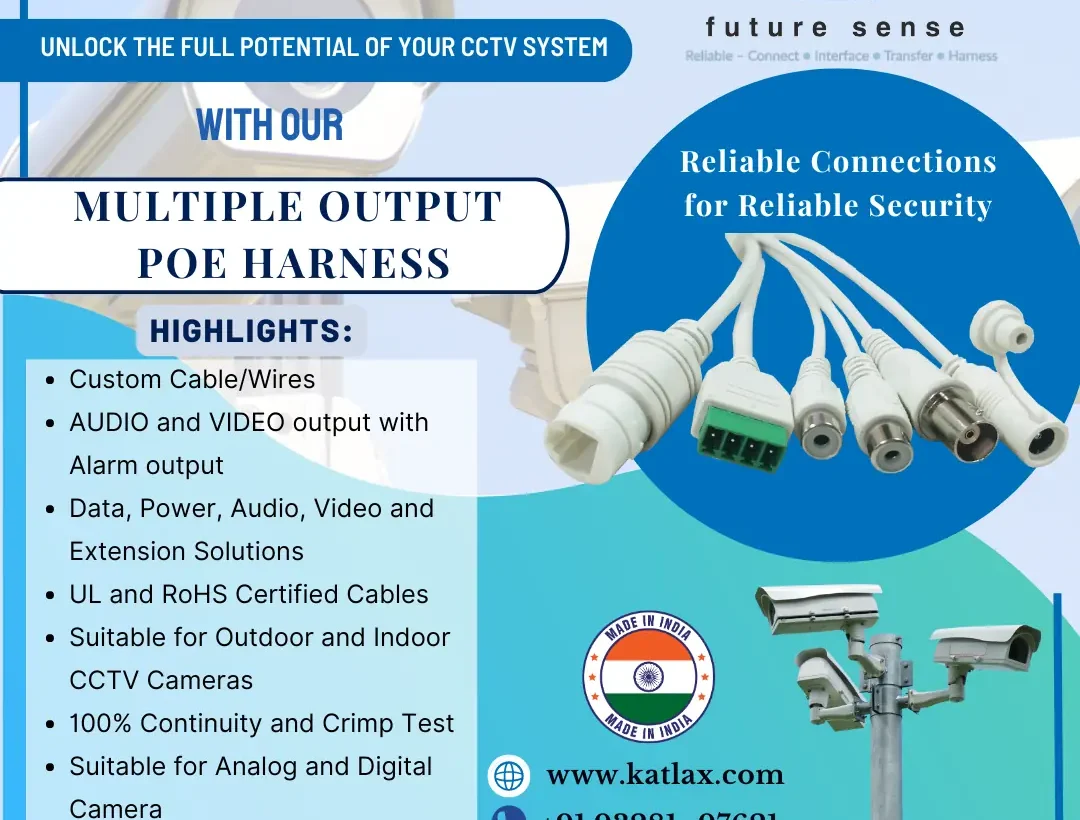 Multiple Output POE Harness by Katlax Enterprises