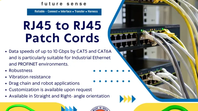 RJ45 to RJ45 Patch Cords for Data Transmission Solutions by Katlax