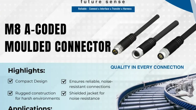 Explore Katlax’s M8 A-Coded Moulded Connectors for its robustness and applications in multiple communication protocols